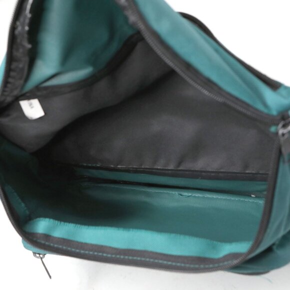 Vintage USA Large Fanny Pack Waist Belt Bag Travel Summer Retro 90s Y2K Green - Picture 8 of 9